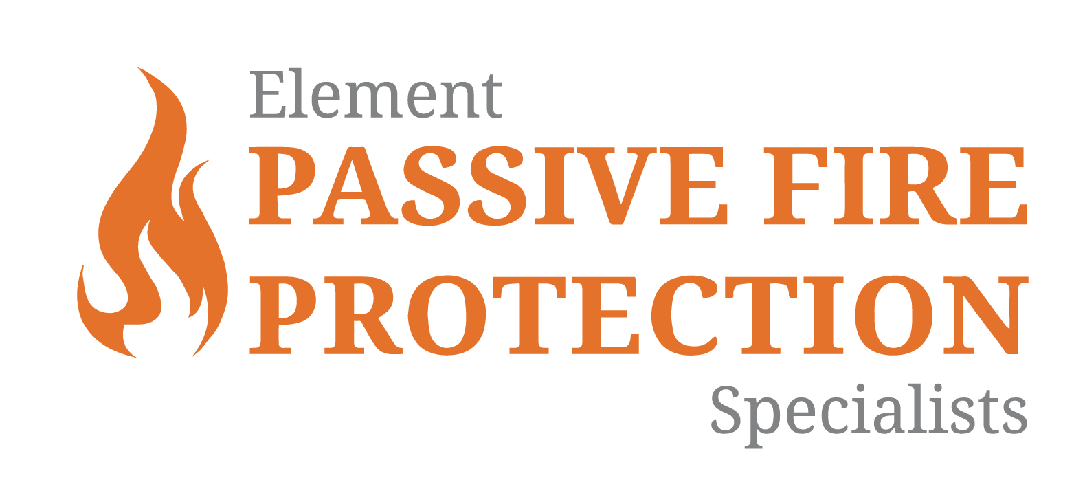 element passive fire protection specialists logo for all fire stopping services